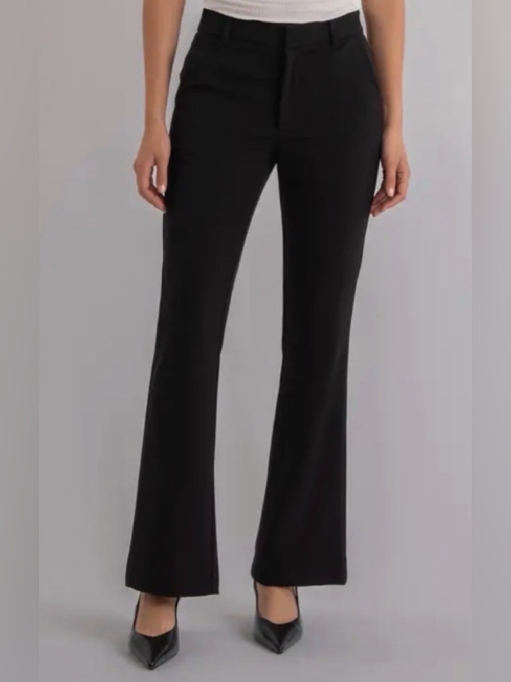 Kut from the Kloth Black Flare Dress Pants